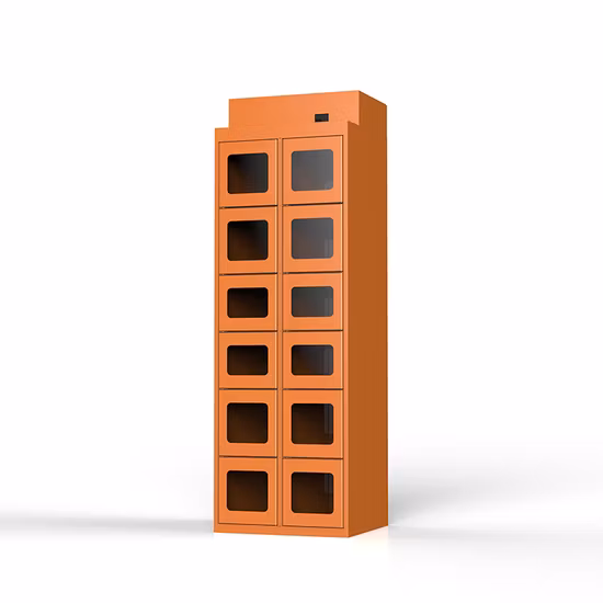 Barcode-Qr-Code-Safe-Bibliotheks-Mitarbeiter-Schließfach für Supermarkt